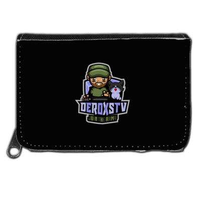 Motiv: Geldboerse - DeroxsTV Logo - bestimme auf Wunsch Details wie Produkt, Grösse, Farbe und Position selbst ! Motiv: Geldboerse - DeroxsTV Logo