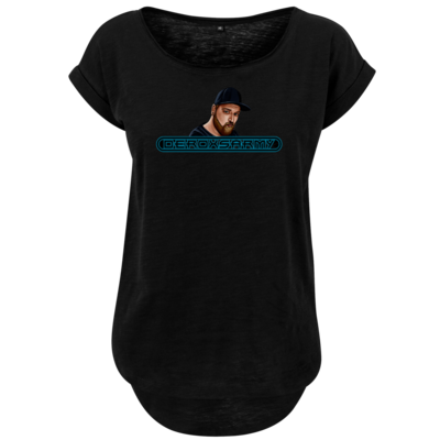 Motiv: Ladies Long Slub Tee - DeroxsArmyPortrait - bestimme auf Wunsch Details wie Produkt, Grösse, Farbe und Position selbst ! Motiv: Ladies Long Slub Tee - DeroxsArmyPortrait