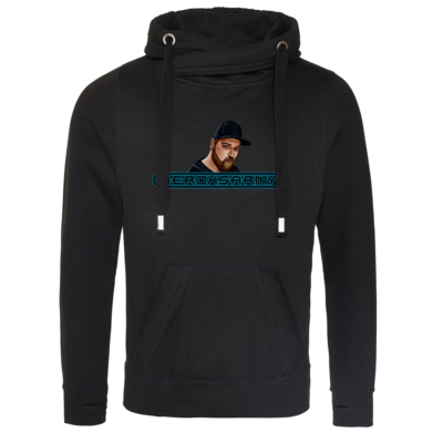 Motiv: Cross Neck Hoodie - DeroxsArmyPortrait - bestimme auf Wunsch Details wie Produkt, Grösse, Farbe und Position selbst ! Motiv: Cross Neck Hoodie - DeroxsArmyPortrait