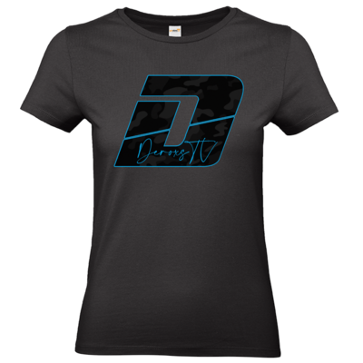 Motiv: T-Shirt Damen Premium FAIR WEAR - Deroxs Camouflage Logo - bestimme auf Wunsch Details wie Produkt, Grösse, Farbe und Position selbst ! Motiv: T-Shirt Damen Premium FAIR WEAR - Deroxs Camouflage Logo