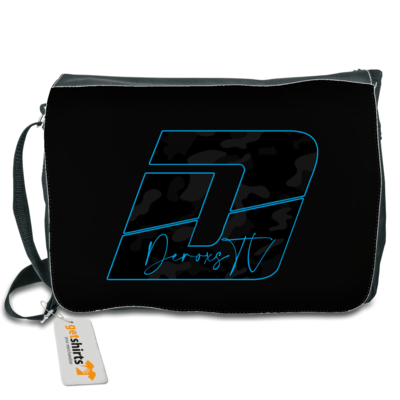 Motiv: Schultertasche - Deroxs Camouflage Logo - bestimme auf Wunsch Details wie Produkt, Grösse, Farbe und Position selbst ! Motiv: Schultertasche - Deroxs Camouflage Logo