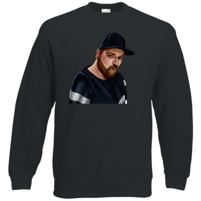 Motiv: Sweatshirt Classic - Deroxs Porträt - bestimme auf Wunsch Details wie Produkt, Grösse, Farbe und Position selbst ! Motiv: Sweatshirt Classic - Deroxs Porträt