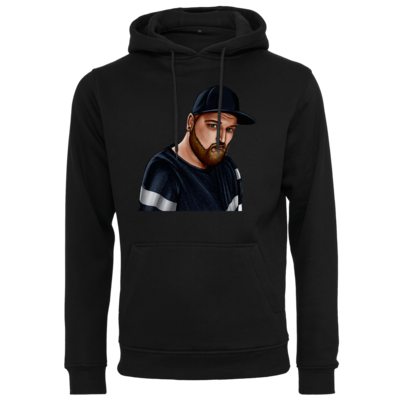 Motiv: Heavy Hoodie - Deroxs Porträt - bestimme auf Wunsch Details wie Produkt, Grösse, Farbe und Position selbst ! Motiv: Heavy Hoodie - Deroxs Porträt