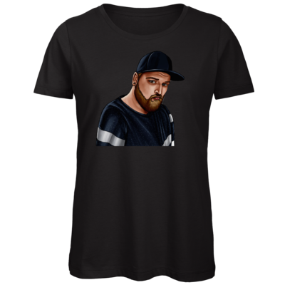 Motiv: Organic Lady T-Shirt - Deroxs Porträt - bestimme auf Wunsch Details wie Produkt, Grösse, Farbe und Position selbst ! Motiv: Organic Lady T-Shirt - Deroxs Porträt