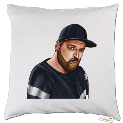 Motiv: Kissen - Deroxs Porträt - bestimme auf Wunsch Details wie Produkt, Grösse, Farbe und Position selbst ! Motiv: Kissen - Deroxs Porträt