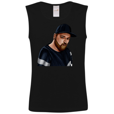 Motiv: Athletic Vest FAIR WEAR - Deroxs Porträt - bestimme auf Wunsch Details wie Produkt, Grösse, Farbe und Position selbst ! Motiv: Athletic Vest FAIR WEAR - Deroxs Porträt