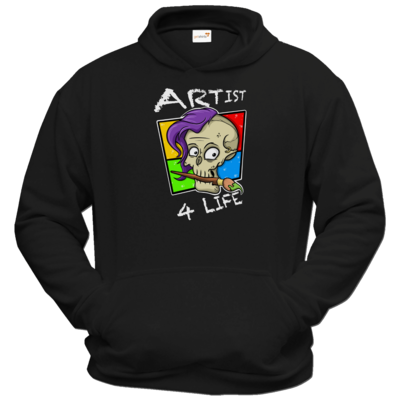 Motiv: Hoodie Classic - Artist4life - bestimme auf Wunsch Details wie Produkt, Grösse, Farbe und Position selbst ! Motiv: Hoodie Classic - Artist4life