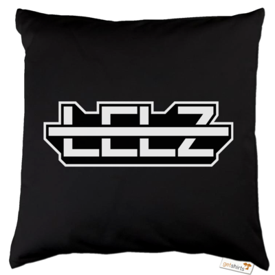 Motiv: Kissen Baumwolle - Lelz Logo - bestimme auf Wunsch Details wie Produkt, Grösse, Farbe und Position selbst ! Motiv: Kissen Baumwolle - Lelz Logo
