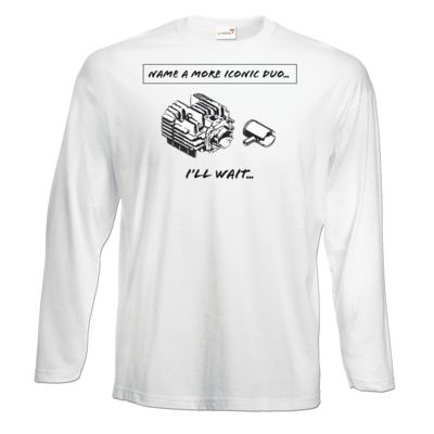 Motiv: #E190 Longsleeve FAIR WEAR - ICONIC DUO - Hercules Prima - bestimme auf Wunsch Details wie Produkt, Grösse, Farbe und Position selbst ! Motiv: #E190 Longsleeve FAIR WEAR - ICONIC DUO - Hercules Prima