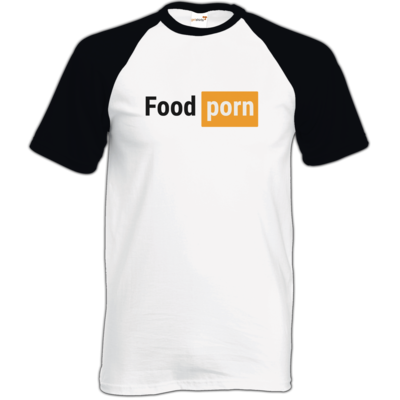 Motiv: TShirt Baseball - Foodporn - bestimme auf Wunsch Details wie Produkt, Grösse, Farbe und Position selbst ! Motiv: TShirt Baseball - Foodporn