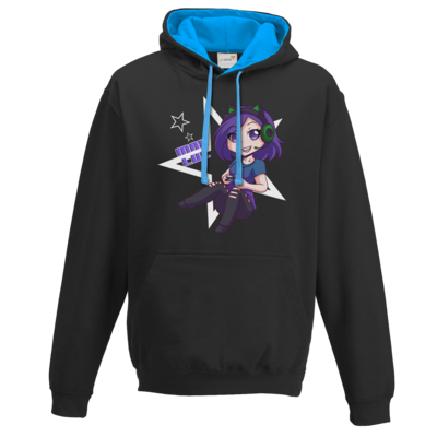 Motiv: Two-Tone Hoodie - Max Lvl - bestimme auf Wunsch Details wie Produkt, Grösse, Farbe und Position selbst ! Motiv: Two-Tone Hoodie - Max Lvl