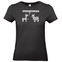 Motiv: T-Shirt Damen Premium FAIR WEAR - Zebra - bestimme auf Wunsch Details wie Produkt, Grösse, Farbe und Position selbst ! Motiv: T-Shirt Damen Premium FAIR WEAR - Zebra