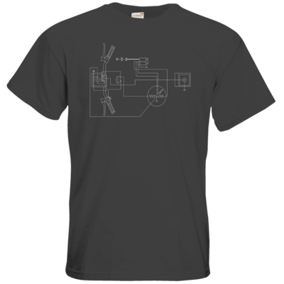 Motiv: T-Shirt Premium FAIR WEAR - Schaltplan Moped - bestimme auf Wunsch Details wie Produkt, Grösse, Farbe und Position selbst ! Motiv: T-Shirt Premium FAIR WEAR - Schaltplan Moped