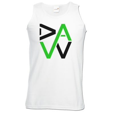 Motiv: Athletic Vest - DaW-Logo Grün - bestimme auf Wunsch Details wie Produkt, Grösse, Farbe und Position selbst ! Motiv: Athletic Vest - DaW-Logo Grün