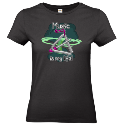 Motiv: T-Shirt Damen Premium FAIR WEAR - Musik - bestimme auf Wunsch Details wie Produkt, Grösse, Farbe und Position selbst ! Motiv: T-Shirt Damen Premium FAIR WEAR - Musik