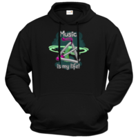 Motiv: Hoodie Premium FAIR WEAR - Musik - bestimme auf Wunsch Details wie Produkt, Grösse, Farbe und Position selbst ! Motiv: Hoodie Premium FAIR WEAR - Musik