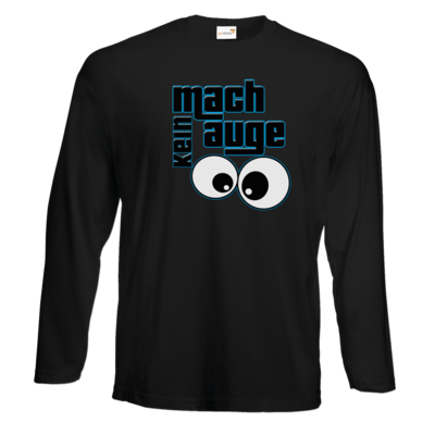Motiv: #E190 Longsleeve FAIR WEAR - mach kein Auge - bestimme auf Wunsch Details wie Produkt, Grösse, Farbe und Position selbst ! Motiv: #E190 Longsleeve FAIR WEAR - mach kein Auge
