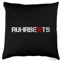 Motiv: Kissen Baumwolle - RUHRBEATS - bestimme auf Wunsch Details wie Produkt, Grösse, Farbe und Position selbst ! Motiv: Kissen Baumwolle - RUHRBEATS