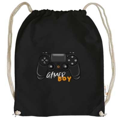 Motiv: Cotton Gymsac - GamerBoy - bestimme auf Wunsch Details wie Produkt, Grösse, Farbe und Position selbst ! Motiv: Cotton Gymsac - GamerBoy