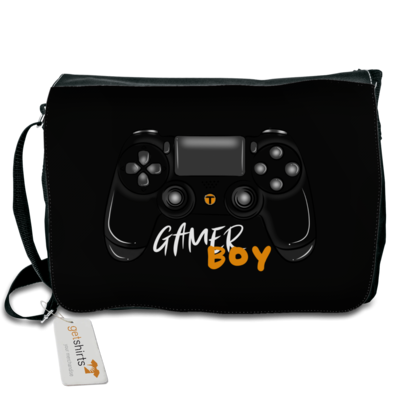 Motiv: Schultertasche - GamerBoy - bestimme auf Wunsch Details wie Produkt, Grösse, Farbe und Position selbst ! Motiv: Schultertasche - GamerBoy