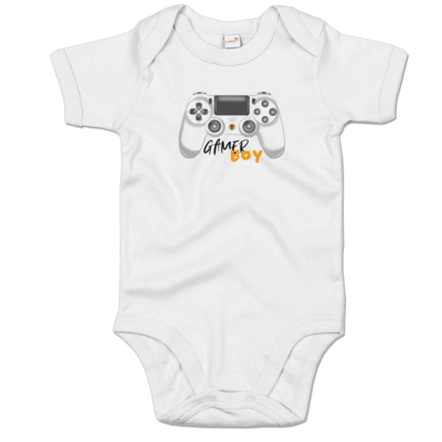 Motiv: Baby Body Organic - GamerBoy - bestimme auf Wunsch Details wie Produkt, Grösse, Farbe und Position selbst ! Motiv: Baby Body Organic - GamerBoy