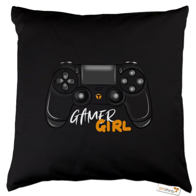 Motiv: Kissen Baumwolle - GamerGirl - bestimme auf Wunsch Details wie Produkt, Grösse, Farbe und Position selbst ! Motiv: Kissen Baumwolle - GamerGirl