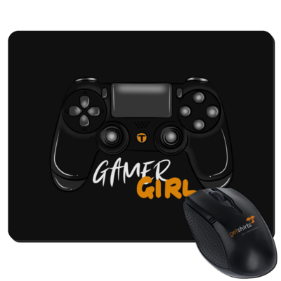 Motiv: Mousepad Textil - GamerGirl - bestimme auf Wunsch Details wie Produkt, Grösse, Farbe und Position selbst ! Motiv: Mousepad Textil - GamerGirl