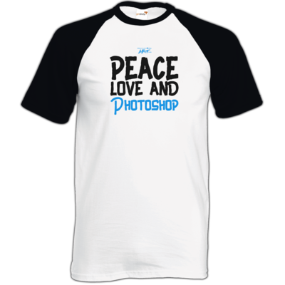 Motiv: TShirt Baseball - Love - bestimme auf Wunsch Details wie Produkt, Grösse, Farbe und Position selbst ! Motiv: TShirt Baseball - Love