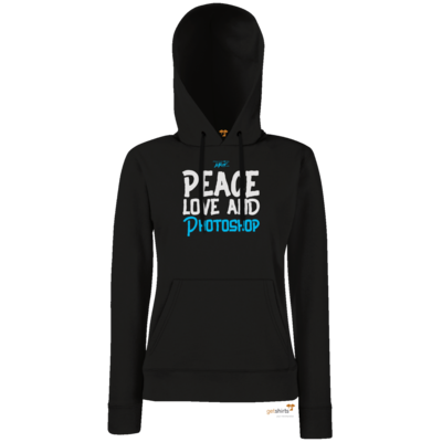 Motiv: Hoodie Damen Classic - Love - bestimme auf Wunsch Details wie Produkt, Grösse, Farbe und Position selbst ! Motiv: Hoodie Damen Classic - Love