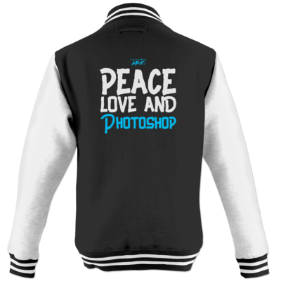Motiv: College Jacke - Love - bestimme auf Wunsch Details wie Produkt, Grösse, Farbe und Position selbst ! Motiv: College Jacke - Love