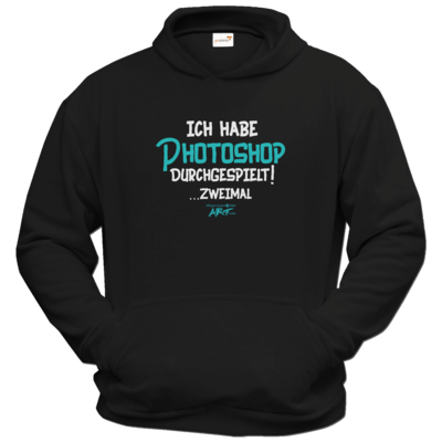 Motiv: Hoodie Classic - Ich habe Photoshop durchgespielt - bestimme auf Wunsch Details wie Produkt, Grösse, Farbe und Position selbst ! Motiv: Hoodie Classic - Ich habe Photoshop durchgespielt