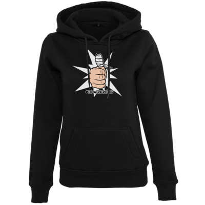 Motiv: Womens Heavy Hoody - #heimwerkerkönig - bestimme auf Wunsch Details wie Produkt, Grösse, Farbe und Position selbst ! Motiv: Womens Heavy Hoody - #heimwerkerkönig