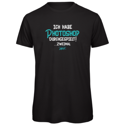 Motiv: Organic T-Shirt - Ich habe Photoshop durchgespielt - bestimme auf Wunsch Details wie Produkt, Grösse, Farbe und Position selbst ! Motiv: Organic T-Shirt - Ich habe Photoshop durchgespielt