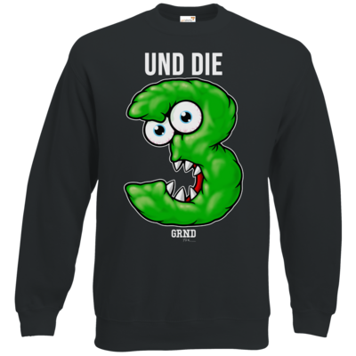 Motiv: Sweatshirt Classic - 3 - bestimme auf Wunsch Details wie Produkt, Grösse, Farbe und Position selbst ! Motiv: Sweatshirt Classic - 3