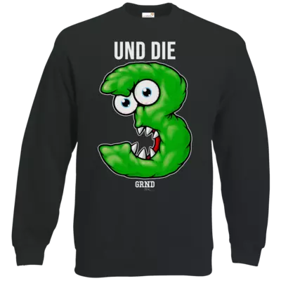Motiv: Sweatshirt Classic - 3 - bestimme auf Wunsch Details wie Produkt, Grösse, Farbe und Position selbst ! Motiv: Sweatshirt Classic - 3
