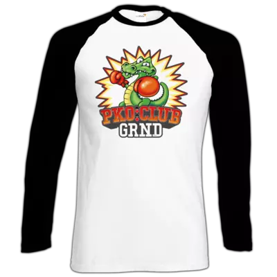 Motiv: Longsleeve Baseball T - PKO Club - bestimme auf Wunsch Details wie Produkt, Grösse, Farbe und Position selbst ! Motiv: Longsleeve Baseball T - PKO Club