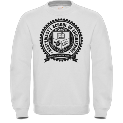 Motiv: Sweatshirt FAIR WEAR - Bast'lwast'l School of Engineering - bestimme auf Wunsch Details wie Produkt, Grösse, Farbe und Position selbst ! Motiv: Sweatshirt FAIR WEAR - Bast'lwast'l School of Engineering