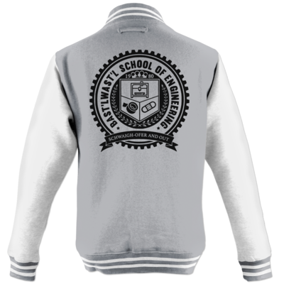 Motiv: College Jacke - Bast'lwast'l School of Engineering - bestimme auf Wunsch Details wie Produkt, Grösse, Farbe und Position selbst ! Motiv: College Jacke - Bast'lwast'l School of Engineering