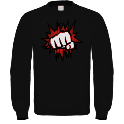 Motiv: Sweatshirt FAIR WEAR - NEW Redfist - bestimme auf Wunsch Details wie Produkt, Grösse, Farbe und Position selbst ! Motiv: Sweatshirt FAIR WEAR - NEW Redfist
