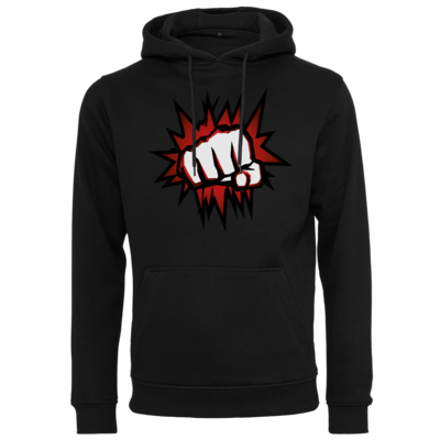 Motiv: Heavy Hoodie - NEW Redfist - bestimme auf Wunsch Details wie Produkt, Grösse, Farbe und Position selbst ! Motiv: Heavy Hoodie - NEW Redfist
