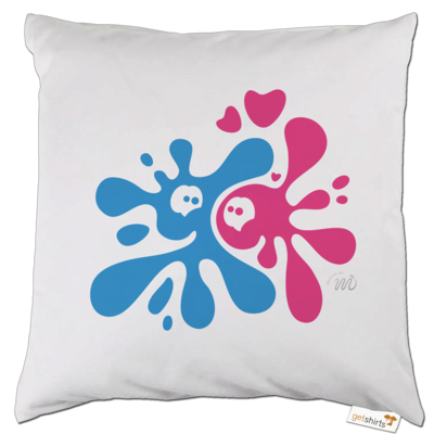 Motiv: Kissen - Flaplatscher - Flirtsch - bestimme auf Wunsch Details wie Produkt, Grösse, Farbe und Position selbst ! Motiv: Kissen - Flaplatscher - Flirtsch