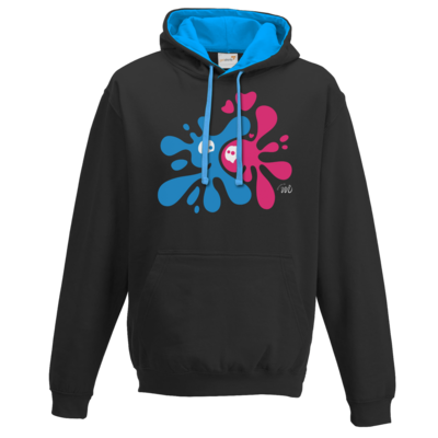 Motiv: Two-Tone Hoodie - Flaplatscher - Flirtsch - bestimme auf Wunsch Details wie Produkt, Grösse, Farbe und Position selbst ! Motiv: Two-Tone Hoodie - Flaplatscher - Flirtsch