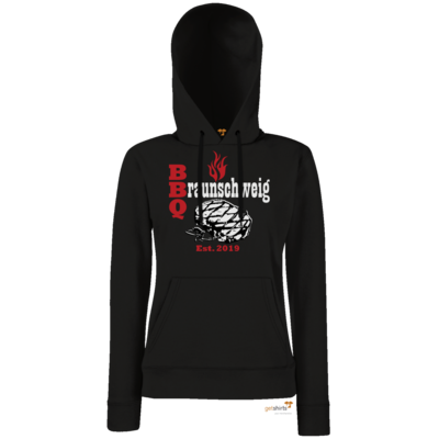 Motiv: Hoodie Damen Classic - BBQ-BS - bestimme auf Wunsch Details wie Produkt, Grösse, Farbe und Position selbst ! Motiv: Hoodie Damen Classic - BBQ-BS