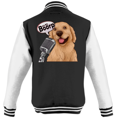 Motiv: College Jacke - Böörp - bestimme auf Wunsch Details wie Produkt, Grösse, Farbe und Position selbst ! Motiv: College Jacke - Böörp
