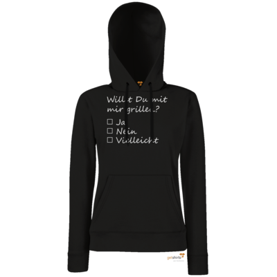 Motiv: Hoodie Damen Classic - bestimme auf Wunsch Details wie Produkt, Grösse, Farbe und Position selbst ! Motiv: Hoodie Damen Classic