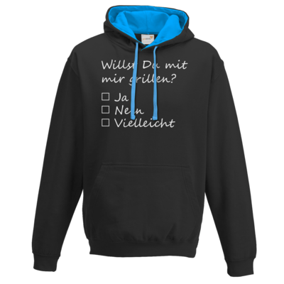 Motiv: Two-Tone Hoodie - bestimme auf Wunsch Details wie Produkt, Grösse, Farbe und Position selbst ! Motiv: Two-Tone Hoodie
