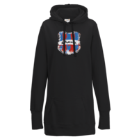 Motiv: Lady Longline Hoodie - Askania Logo extreme - bestimme auf Wunsch Details wie Produkt, Grösse, Farbe und Position selbst ! Motiv: Lady Longline Hoodie - Askania Logo extreme