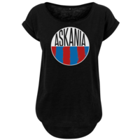 Motiv: Ladies Long Slub Tee - Askania Retro - bestimme auf Wunsch Details wie Produkt, Grösse, Farbe und Position selbst ! Motiv: Ladies Long Slub Tee - Askania Retro