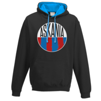 Motiv: Two-Tone Hoodie - Askania Retro - bestimme auf Wunsch Details wie Produkt, Grösse, Farbe und Position selbst ! Motiv: Two-Tone Hoodie - Askania Retro