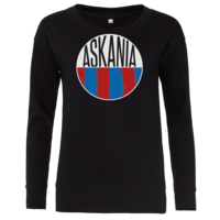 Motiv: Girlie Crew Sweatshirt - Askania Retro - bestimme auf Wunsch Details wie Produkt, Grösse, Farbe und Position selbst ! Motiv: Girlie Crew Sweatshirt - Askania Retro